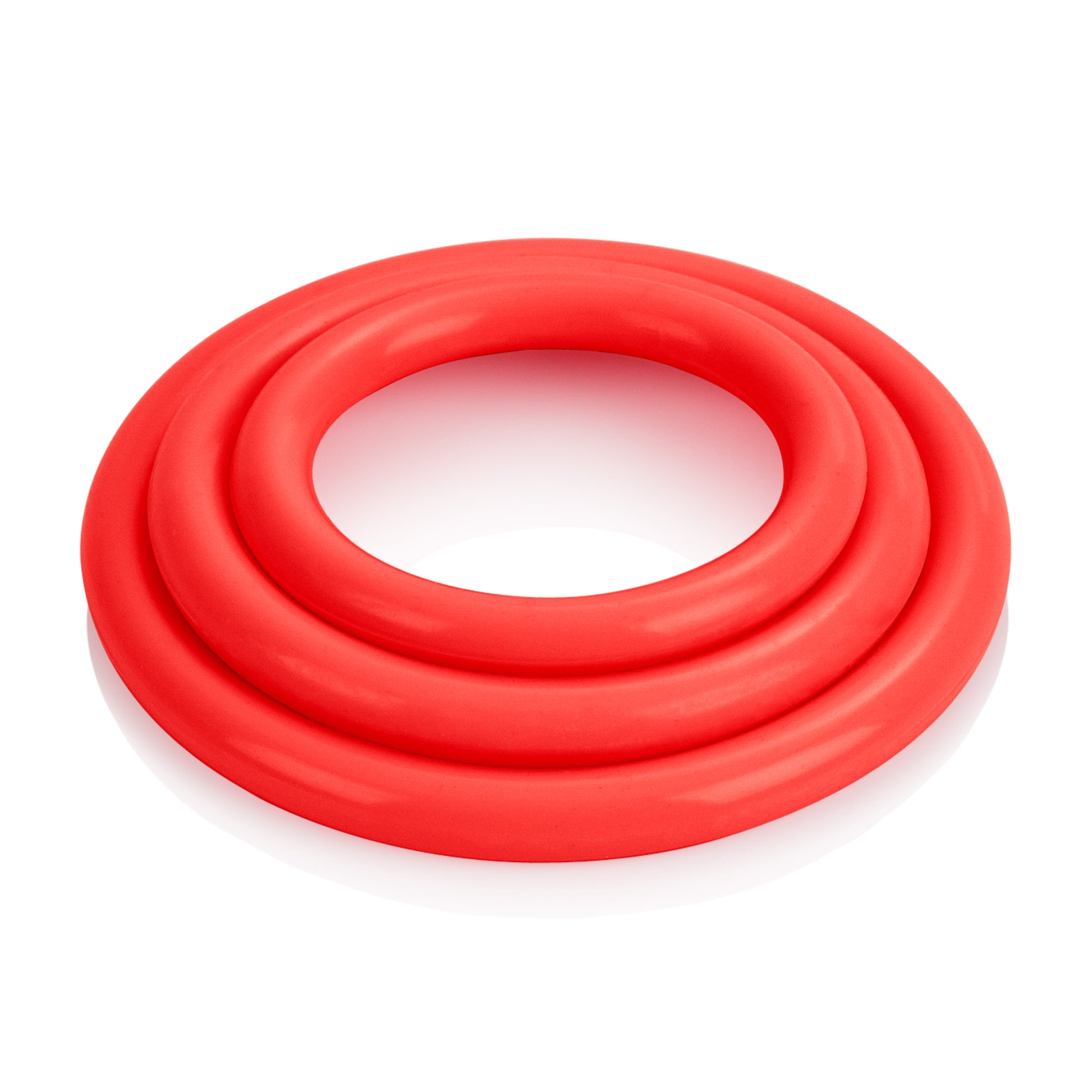CalExotics Tri-Rings Multi-Purpose Rings Set – Red