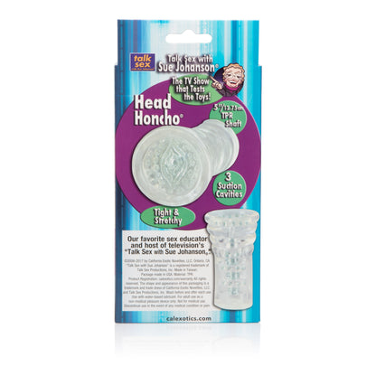 Sue Johanson Head Honcho Masturbator with Suction Chambers – Gold