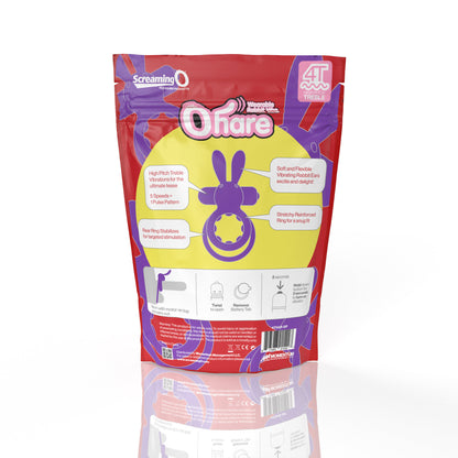 Screaming O Ohare Wearable Rabbit Vibe – Grape – 5 Speeds and 1 Pulse Pattern