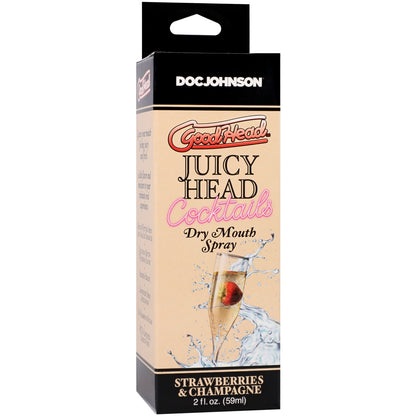 Goodhead Juicy Head Dry Mouth Spray - Strawberry/Champagne Flavor - 2oz