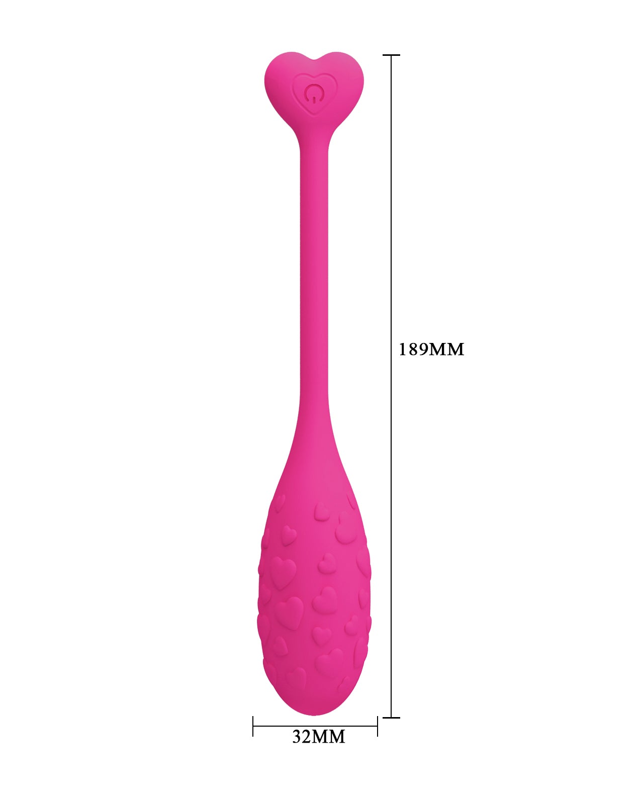 Pretty Love Fisherman App Controlled Vibrator – Pink