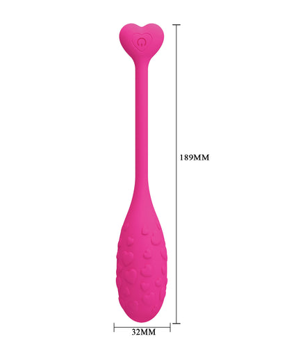Pretty Love Fisherman App Controlled Vibrator – Pink