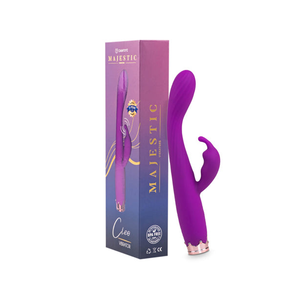 Camtoyz Cleo Vibrator - G-Spot, Rechargeable, Waterproof - Purple