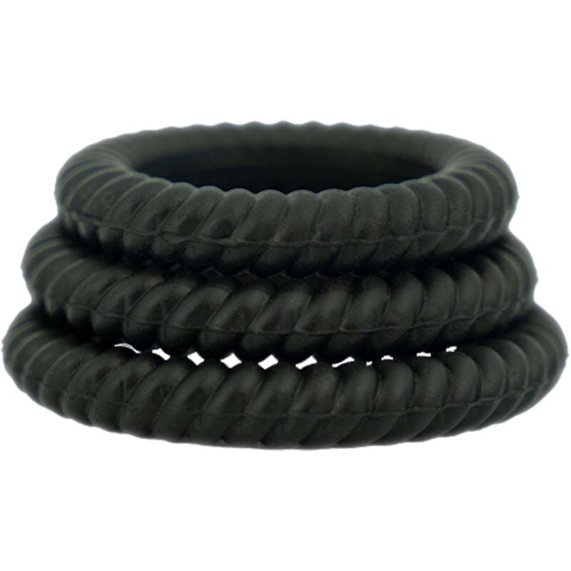 Ram Ultra Cocksweller - Silicone Penis Rings - Black