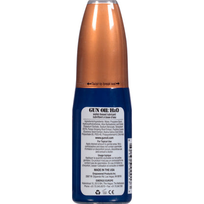 Gun Oil H2O Personal Lubricant – Aloe Vera Infused – 2 Oz