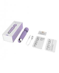 Viben Mini Halo Lilac Wand Massager – Rechargeable, Multi-Speed, Waterproof