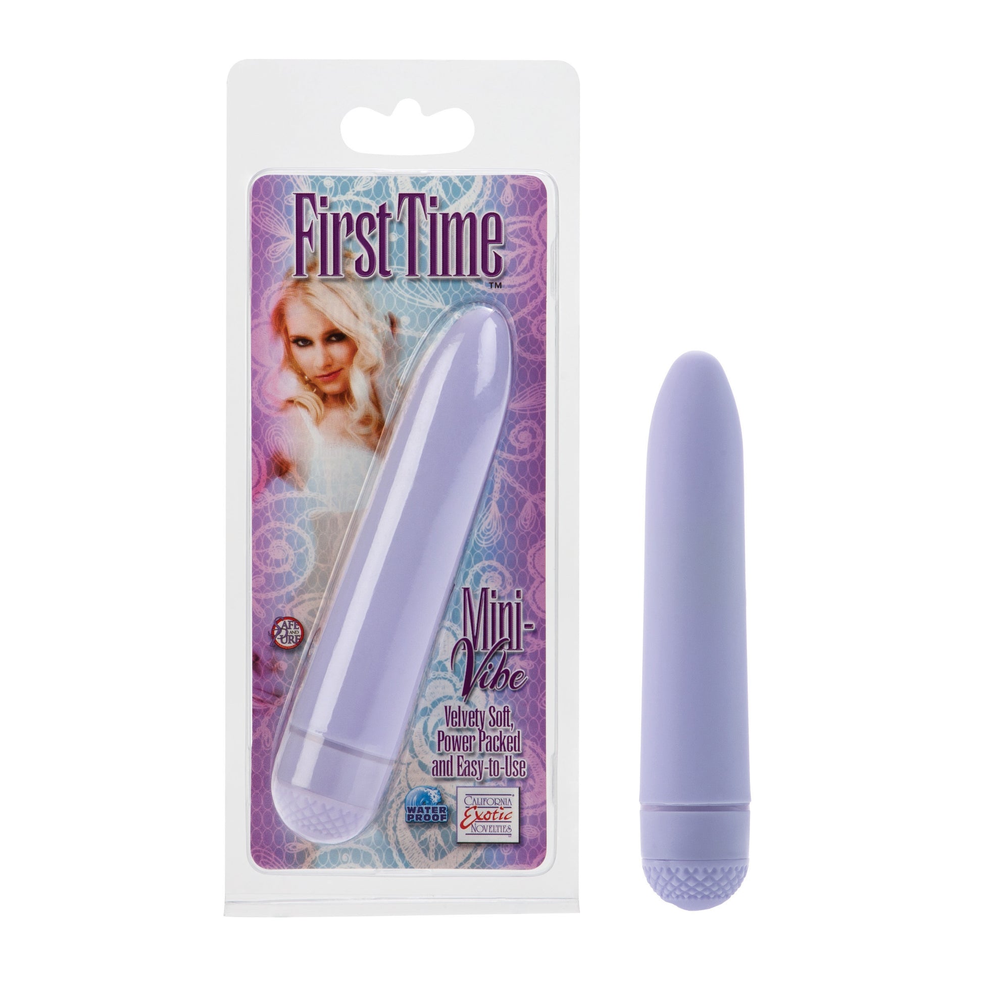 CalExotics First Time Mini Vibe – Purple – Multi-Speed Vibrator