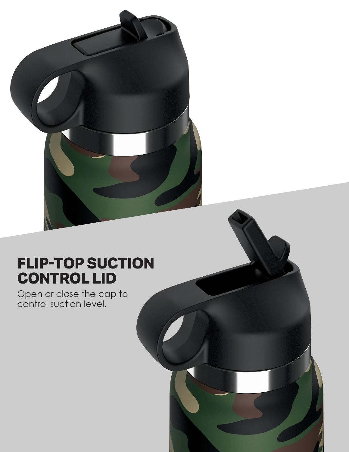 Pipedream Fap Flask Happy Camper Stroker – Green