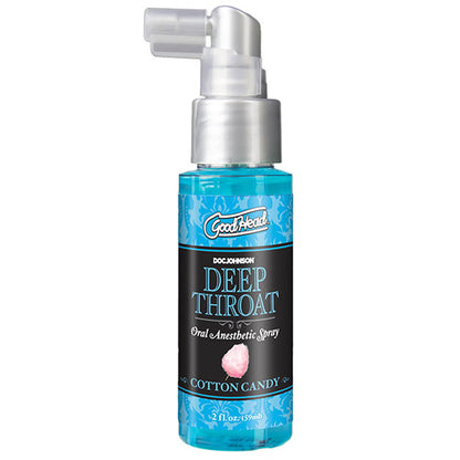 Doc Johnson Goodhead Deep Throat Spray – Cotton Candy Flavor – 2 Fl. Oz.