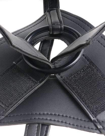 Pipedream King Cock Strap-On Harness with 6 Inch Cock - Tan