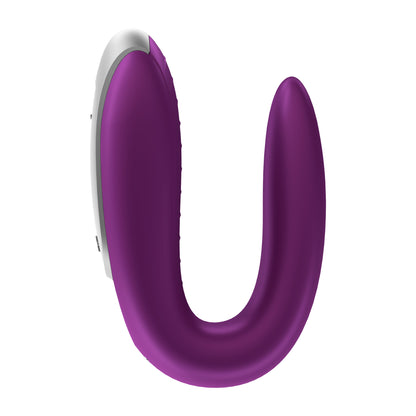 Satisfyer Double Fun Couples Vibrator – Purple
