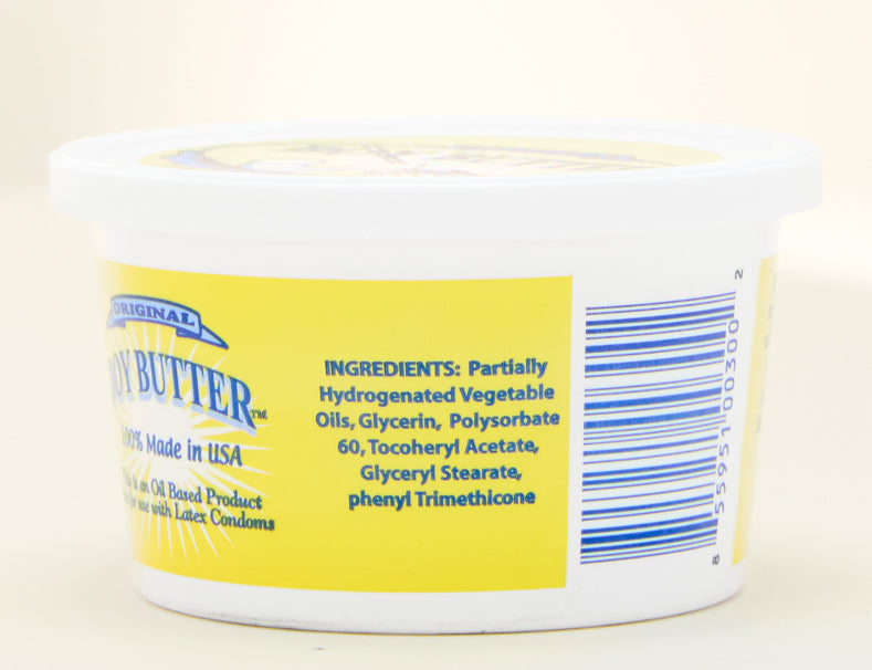 Boy Butter Original Personal Lubricant 8 Oz – Coconut Oil Based, Non-Toxic