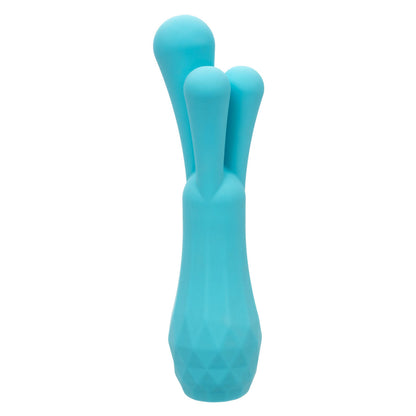 CalExotics Gia Triple Teaser Vibrator with 12 Functions – Blue