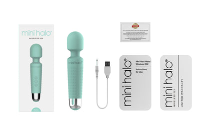Viben Mini Halo Vibrator – Compact Design with 20 Vibration Patterns – Minty Green