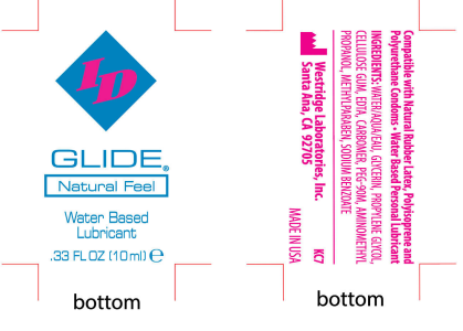 I.D. Lubricants Glide 144 Piece Bowl - 10ml Water-Based Lubricant