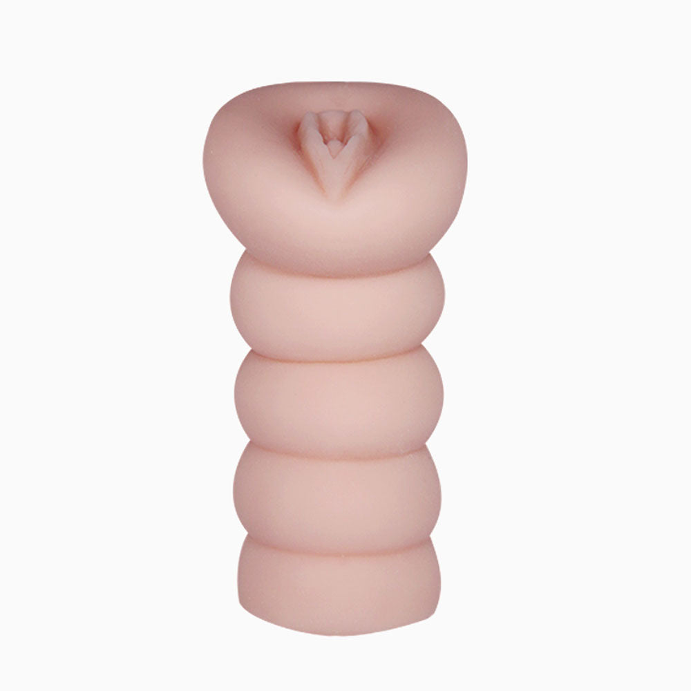 Pretty Love Crazy Bull Realistic Anime Girl 3D Vagina Masturbator - Beige