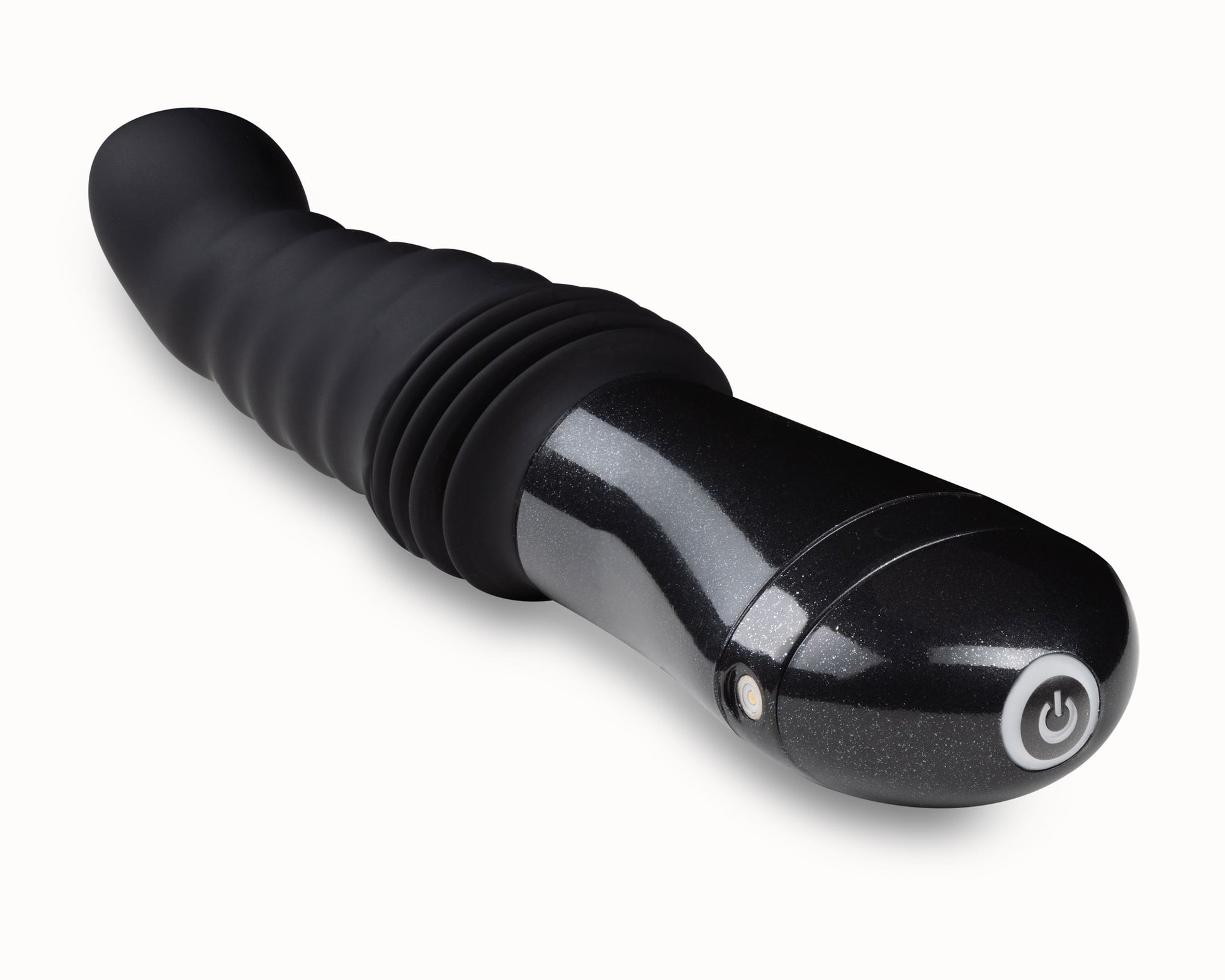 Temptasia Lazarus Thrusting Dildo with G-Spot Stimulation - Black