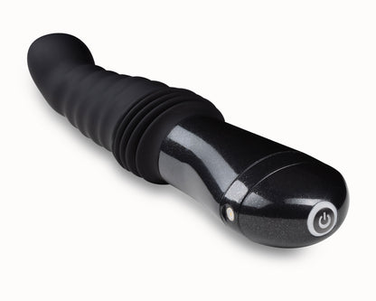 Temptasia Lazarus Thrusting Dildo with G-Spot Stimulation - Black