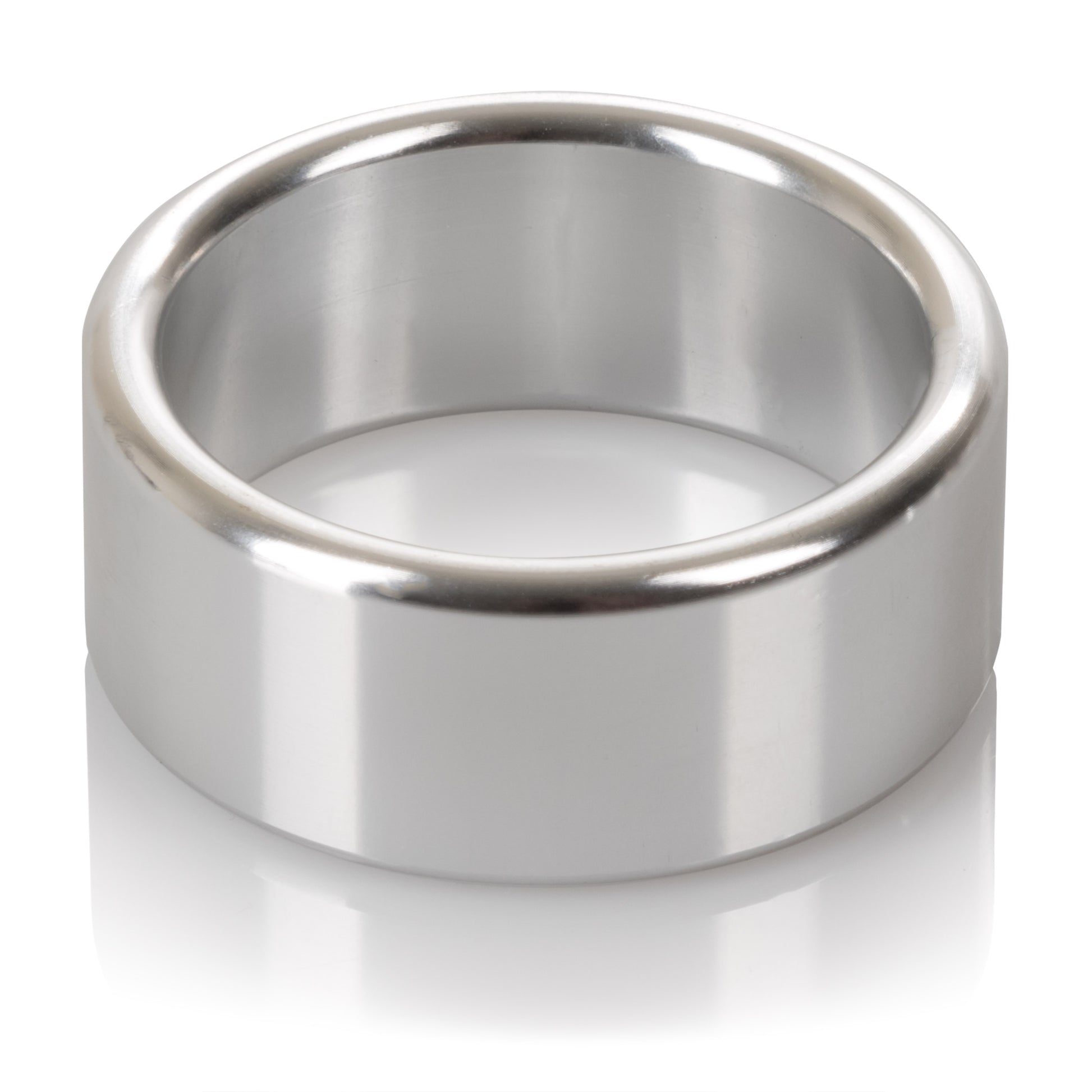 CalExotics Alloy Metallic Ring - Medium - Silver
