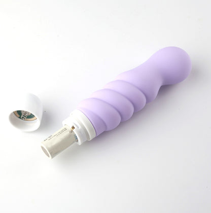 Maia Novelties Chloe Silicone Twissty Mini Vibe - Purple - 15 Vibration Functions