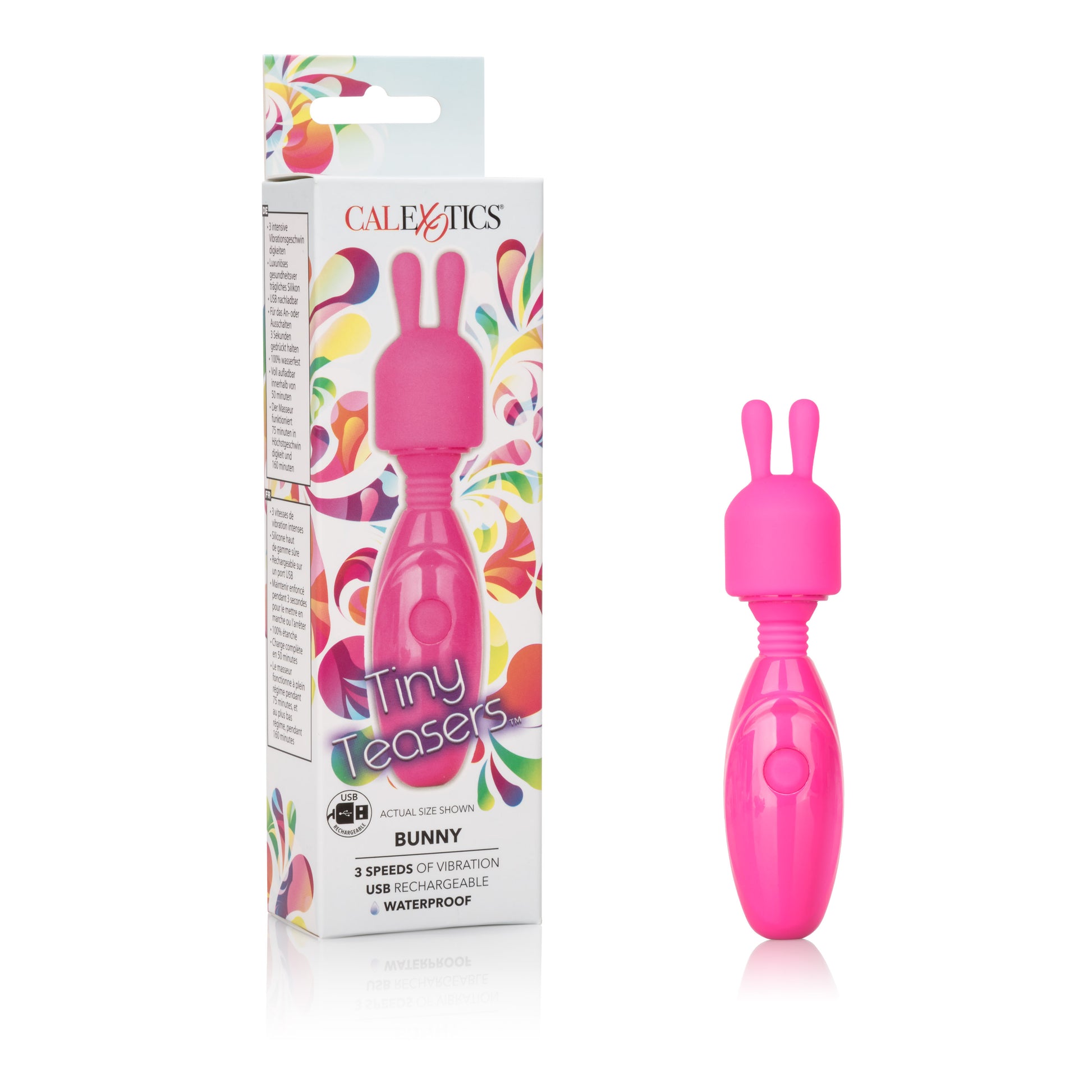 CalExotics Tiny Teasers Bunny – Compact Vibrator – Pink
