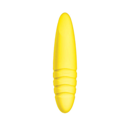 Nasstoys Mellow Yellow Bullet Vibe – Multi-Function Rechargeable Silicone – Yellow