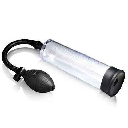 Curve Toys Amp Up Penis Pump - Clear - Graduated Cylinder for Measurement