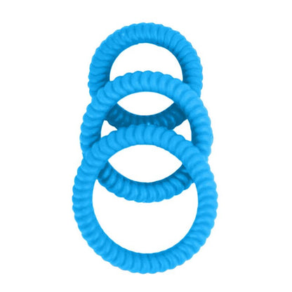 Nasstoys Ram Ultra Cocksweller – Silicone Rings for Stacking – Blue