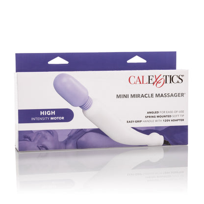 CalExotics Mini Miracle Massager – Compact Multi-Speed Vibrating Massager – Purple