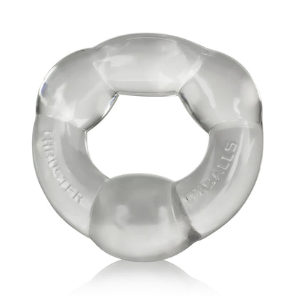 Oxballs Thruster Cockring – Clear, Super-Stretchy Design