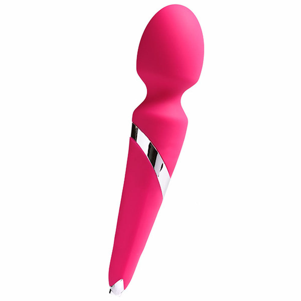 VeDO Wanda Rechargeable Wand - Powerful Multi-Function Vibrator in Foxy Pink