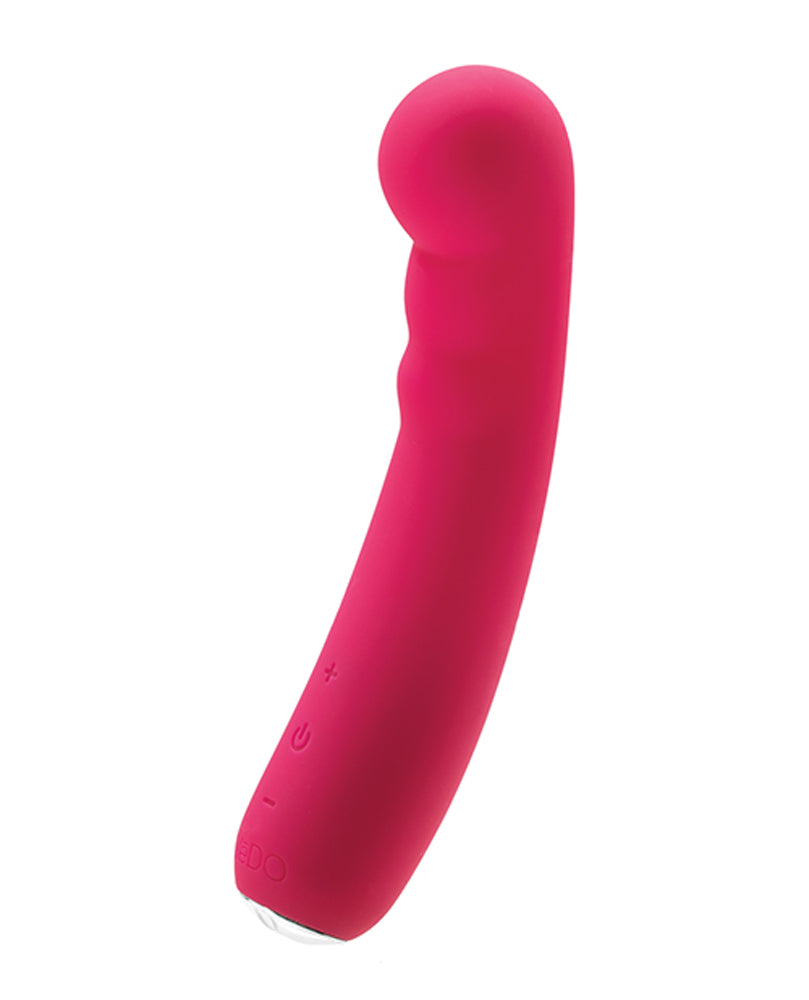 Midori Rechargeable G-Spot Vibe - 10 Vibration Modes - Foxy Pink