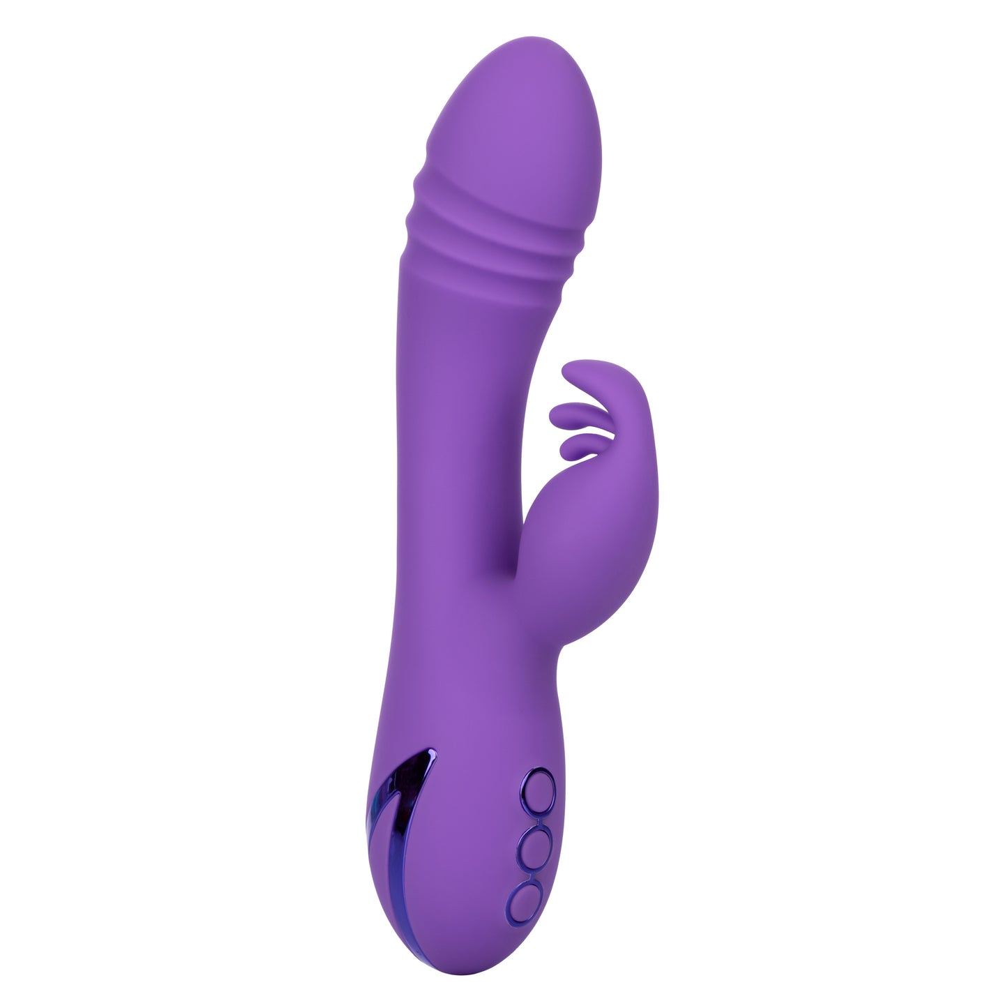 California Dreaming West Coast Wave Rider – Waterproof Silicone Vibrator with G-Massager – Ocean Color