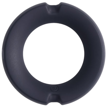 Merci The Paradox Silicone Covered Metal Cock Ring - 50mm - Black