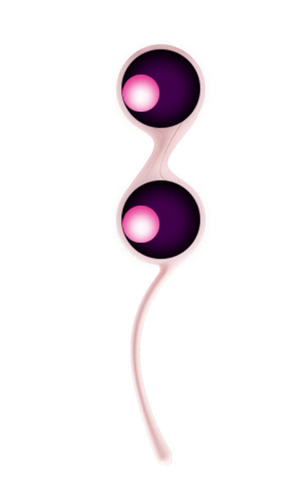 Pretty Love Kegel Tighten Up Silicone Kegel Balls - Light Pink