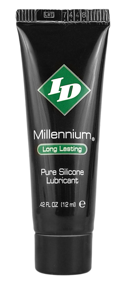 I.D. Millennium 12 ml Tubes Personal Lubricant – Silicone Based, 72 Piece Bulk Bag