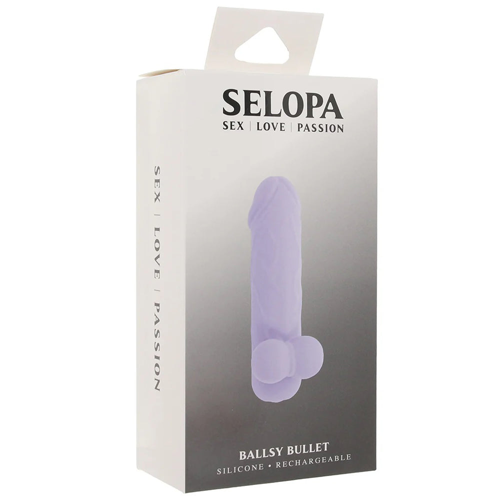 Evolved Novelties Ballsy Bullet Vibrating Bullet – Purple