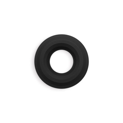Renegade Fireman Ring – Large – Black – Soft Liquid Silicone