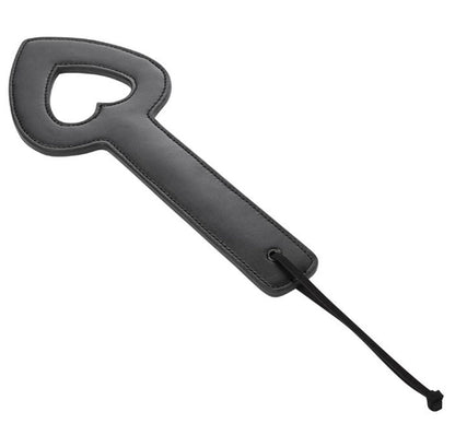 Sex and Mischief Shadow Heart Paddle – Black – Impact Play Tool