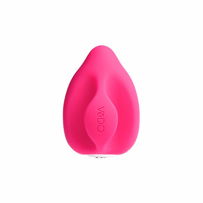 VeDO Yumi Rechargeable Finger Vibe - Multi-Function Waterproof Vibrator - Foxy Pink