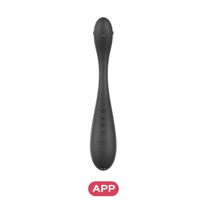 Honey Play Box Puff App Control Inflatable Kegel Ball – Black