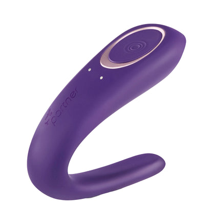 Satisfyer Partner Toy – Couples Vibrator with 10 Programs – Purple