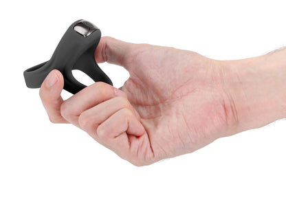 Renegade Emperor Rechargeable Vibrating Ring – Black