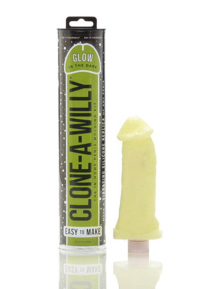 Clone-a-Willy Glow-in-the-Dark Kit - Original - Silicone Replica Maker - Green