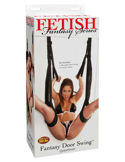 Pipedream Fetish Fantasy Series Door Swing – Adjustable Black Door Swing