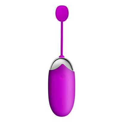 Pretty Love Abner Smartphone Control Bluetooth Vibrating Egg – Purple