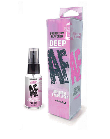 Little Genie Deep AF Throat Numbing Spray – Oral Desensitizer – Bubblegum Flavor