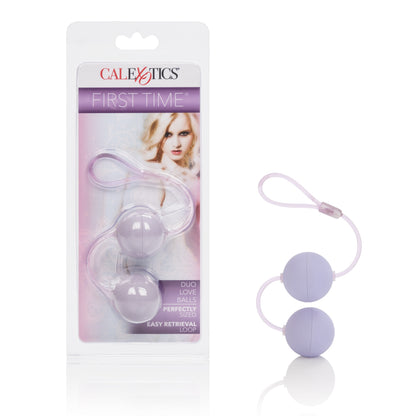 CalExotics First Time Love Balls Duo Lovers – Purple
