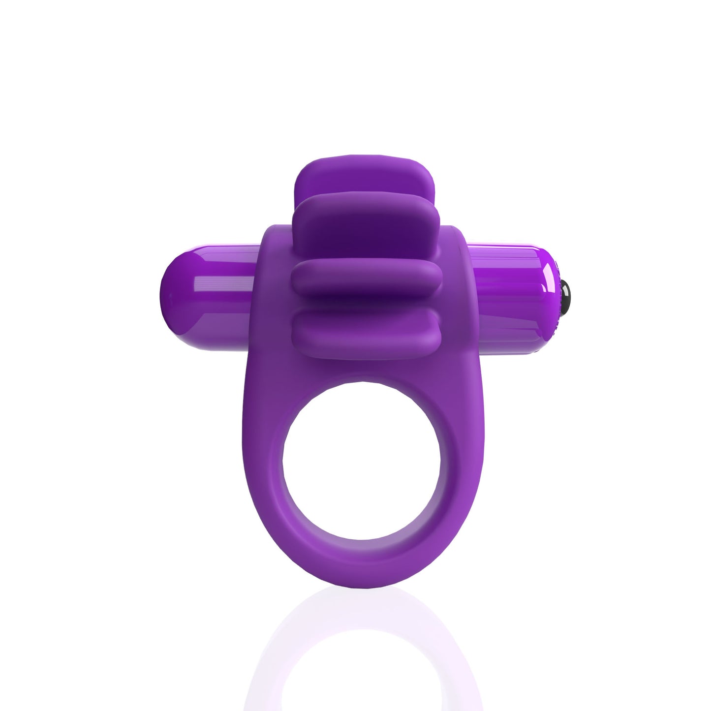 Screaming O 4B Skooch Vibrating Cock Ring – Purple