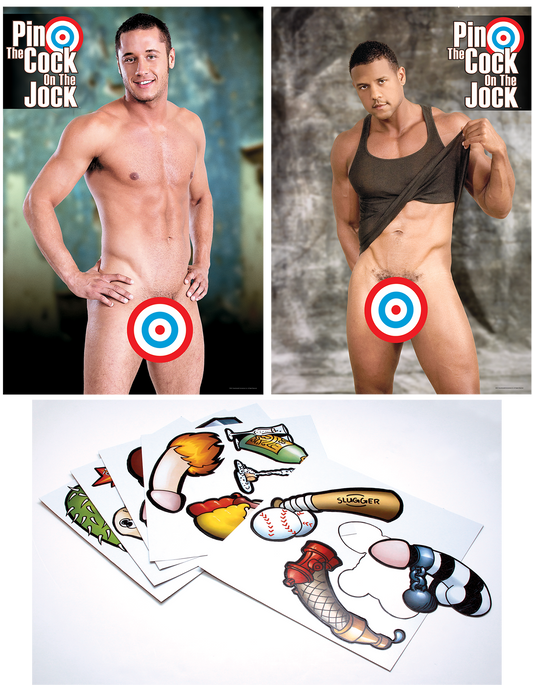 Sportsheets Pin the Cock on the Jock Game – Multi